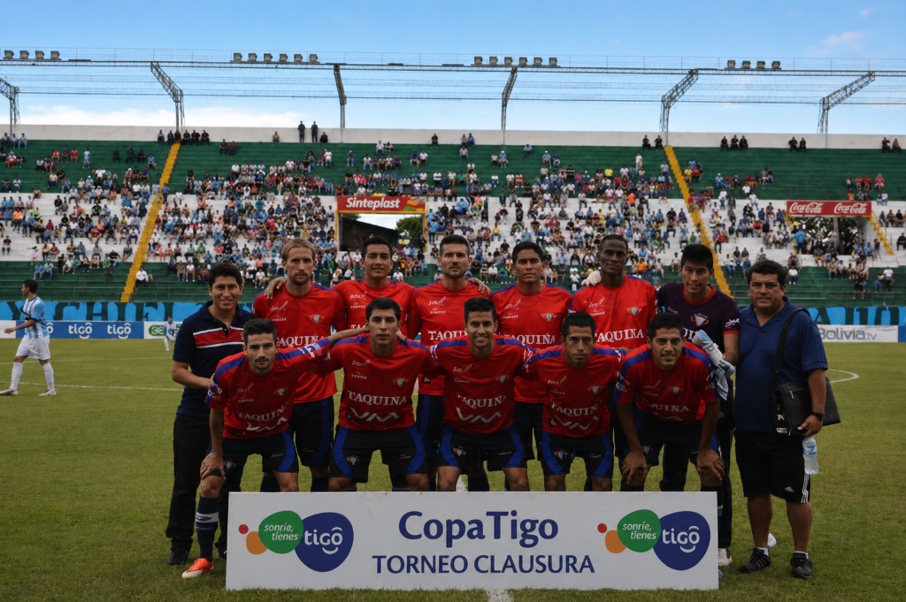 Alineación titular de Jorge Wilstermann en Copa Tigo